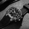 Гепард мужские часы Лучшие роскошные бренд спортивные кварцевые водонепроницаемые часы мужские хронограф будильник часы двойной дисплей мужские часы 210517