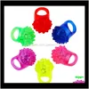 Favor Clignotant Bulle Anneau Rave Party Clignotant Doux Jelly Glow Vente Cool Led Light Up Wen5083 Oa9Q5 Gttid