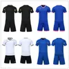 2021 Jersey de futebol Conjuntos Liso Azul Royal Football Suor Absorvente e Respirável Terno de Treinamento para Crianças 001 431