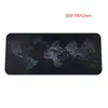 Grande mappa del mondo Mousepad Bordo di bloccaggio Grande tappetino per mouse in gomma Tappetino da gioco impermeabile Feltro di lana Cuscino per laptop Scrivania 300x700x2mm