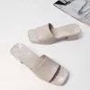 2022 Nieuwe dames klassieke Design Slippers mode Non Slip strandschoenen Topkwaliteit Jelly Shoe Sandaal Sandaal Vrouw Comfortabele slipper dames Flip Flops Casual Sandals 35-41