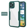 360 Allinclusive Transparent Phone Cases For Iphone 13 11 12 Pro Max Xr Xs 7 8 Plus Se2020 No Need Stick Steel Film Protect On Both Sides Anti-fall Protective Cover