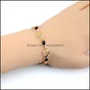 Bracelets de charme Bijoux Creux Fleur Diamant Résine Bracelet En Forme De Coeur Bracelet De Mariée Mode Pour Femmes Filles Drop Livraison 2021 Pd5Io