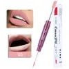 Multifunctionele dubbele lippenpotloden hoofd lippenstift voering buitenlandse handel explosie lipgloss