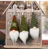 Décorations de Noël Santa Faceless Doll Drop Ornements Stand Dolls Mid-year Decoration Cotton Pendant Festival Decor Noel Happy New Year