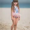 Australie bébé maillot de bain filles enfants mignon Tutu maillots de bain imprimé Animal Hawaii vêtements de natation enfants vêtements de plage WN0021426890