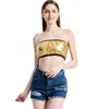 CUHAKCI Summer Tank Tops Women Sexy Slim Crop Top Casual Party Club Tanks PU Short Skinny Girl Dance Cropped Tops X0507