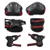 6pcs/set Skateboard Ice Roller Skating Protective Gear Elbow Pads Wrist Guard Cycling Riding Knee Protector for Kids Men Women Q0913
