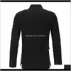 Suits & Blazers Mens Clothing Apparel Drop Delivery 2021 Arrivals Winter Men Casual Stand Collar Chinese Tunic Suit Blazer Jackets Black Sing