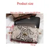 Torby w talii Vintage Torba Kobiety Serpentyna PU Leather Pack Pack Travel Portfele Fanny Ladies Fit 5.5 "Telefony 507