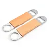 2021 Personalizzabile Creativo acciaio inox Acciaio inox Bar Blade Birra Bottle Opener Vintage Maniglia in legno BARTENDER BOTTIGLIERI Aprisensioni fabbrica diretta