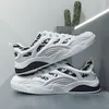 men women trainers shoes fashion black white green gray comfortable breathable color -21 sports sneakers outdoor shoe size 36-44