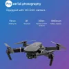 E88 professionnel Mini WIFI HD 4k Drone avec caméra Mode de maintien élevé pliable avion RC hélicoptère Pro Dron jouets Quadcopter Drones2794049336