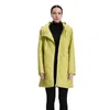 Chaud femmes doudoune capuche bureau dame Parka manteau matelassé haute qualité mince coton vêtements léger coupe-vent Fit18-305 210916