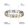 healthy care bracelets & bangles jewelry energy magnetic bracelet women heart hand chain