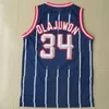 Stitched Man Clyde Drexler 22 Hakeem Olajuwon 34 Basketball Jerseys Retro Red Black Tracy McGrady 1 Cactus 01 Jack Shirts Yao 11 Ming James 13 Harden Steve 3 Francis