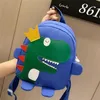 Cartoon Kids Mini School Backpack Nylon Dinosaur Children Handbag Durable Rucksack Schoolbag Accessories