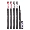 Vattentät naturligt ögonbrynspennor Fourclaw Eye Brow Tint Makeup Three Colors Brown Black Grey Brush Cosmetics7123210