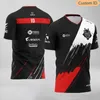 G2 Esports T-Shirt Game LOL CSGO Top Team Pro Player Мужчины Женщины Мода Уличная футболка Высокое качество Custom ID Джерси Одежда X0726