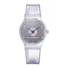 grey silicone watch