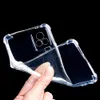 Fodral för vivo v19 s1 x50 IQOO 3 5 Pro Shocksäker täckning 1,5 mm Transparent Soft TPU Airbag Cell Phone Case