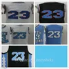 Vintage retro da Carolina do Norte #23 Nome All Styles Red White Black Scottie 91 Rodman 33 Pippen Dennis