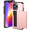 Heavy Duty Wallet Case with Card Holder for iPhone 14 13 Pro Max 12 Mini 11 X XS XR 7 8 Plus Dual Layer Shockproof Protective Phone Cases