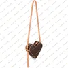 Dames Mode Casual Designer GAME ON COEUR Sac à Bandoulière Cross Body Haute Qualité 5A TOP M57456 Love Crossbody Sacs Messenger Bagss