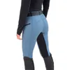 زي اليوغا Fittness Sport Pants ركوب النساء ممارسة عالية الخصر المؤخرات الفروسية للفروسية سلسة طماق