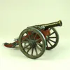 Antique Napoleon Iron Artilharia Arma Réplica Modelo Handmade Metal Cannon Miniatura Novidade Decoração Presente de Lembrança e Artesanato Ornamento 210804