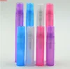 1000 stks 5/10 ml 4 kleuren reizen draagbare parfum spuitflessen lege cosmetische containers verstuiver plastic kleurrijke pen snavoods