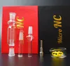 10mm Micro NC Fumer Mini Nectar Collecteur Kit avec Pointe En Titane Nail Cendre Catcher Dab Paille Verre Bongs Grande Vente