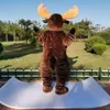 Хэллоуин Большой нос Moose Mascot Costum