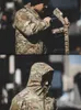 Mege Tactical Куртка Зима Parka Камуфляж Пальто Боевой Военная Одежда Мультикам Теплый открытый Airsoft Eartwear Windcheater 211204