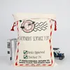 Kerstversiering Nieuwe Canvas Kersttas Kerstcadeau Mailing Bag Kinderen Snoepzakken 50 * 70cm 2021