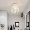 Винтажные потолочные светильники Современный декор северной ретро -железной лампы для гостиной черно -белый чердак E27 Home Light Cage office 2.5
