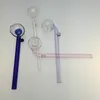 Glazen handleidingen pyrex glazen olie brander rokende buizen voor tabak pijp accessoires olie dab rigs kleurrijke SW01