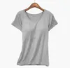Toppie Gym Frush рубашка O-шеи мягкий бюстгальтер футболки эластичный дышащий базовый бревенчатый топы 210623