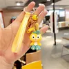 DHL dos desenhos animados estilo de silicone astronauta boneca keychain acessórios pingente criativo mochila bonito pequeno presente pingente