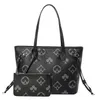 2pcs/set Women Leather Soho Bag Disco Shoulder Bag Purse lady Totes handbags Fashion tote with wallet