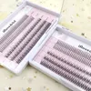 Wholesale Faux Fishtail Graft Eyelashes Mix Length 3D Volume Effect Mink False Lashes Individual Professional Soft Natural Eyelash Extension Tool