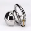 Small Chastity Devices Stainless Steel CBT Cock Cage Bird Lock Penis Rings BDSM Bondage Sex Toys for Man
