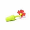 Silicone Flower Wine Stopper Tools Reusable Beer Champagne Whiskey Bottle Cork Vacuum Sealed Cover Bar Accessories Barware SN2846