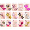 color hair clips barrettes