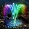Solar led conduzido colorido fonte de luz bomba de água flutuante jardim lagoa piscina pássaro banho