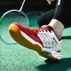 Buty do tenisa wysokiej jakości mężczyźni i kobiety Profesjonalne buty do treningu Tenis stołowy Lekki Badminton 0916