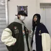 Winter jacket Harajuku Streerwear ins punk fun Vintage hip-hop Chic female fashion plus size couple hooded 210608