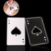 Beer Bottle Opener Poker Playing Card Ace of Spades Bar Tool Soda Cap Openers Gift Kitchen Gadgets Tools 120pcs