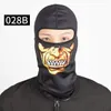 Cycling Caps & Masks Halloween Balaclava Horror Patterns Neck Gaiter Face Mask Windproof Thermal Full Cover UV Protection Headgear