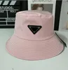 8 Colors Triangle Letter Hat New Bucket Hat For Women Fashion Classic Designer Women Nylon Hats Autumn Spring Fisherman Hat Sun Caps Drop ship